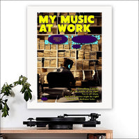 The Tragically Hip-inspired 'My Music at Work' Art Print - RecombinantCulture