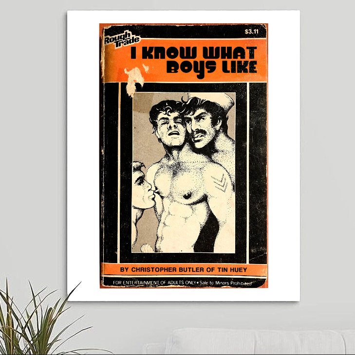 The Waitresses 'I Know What Boys Like' v2 Art Print - RecombinantCulture