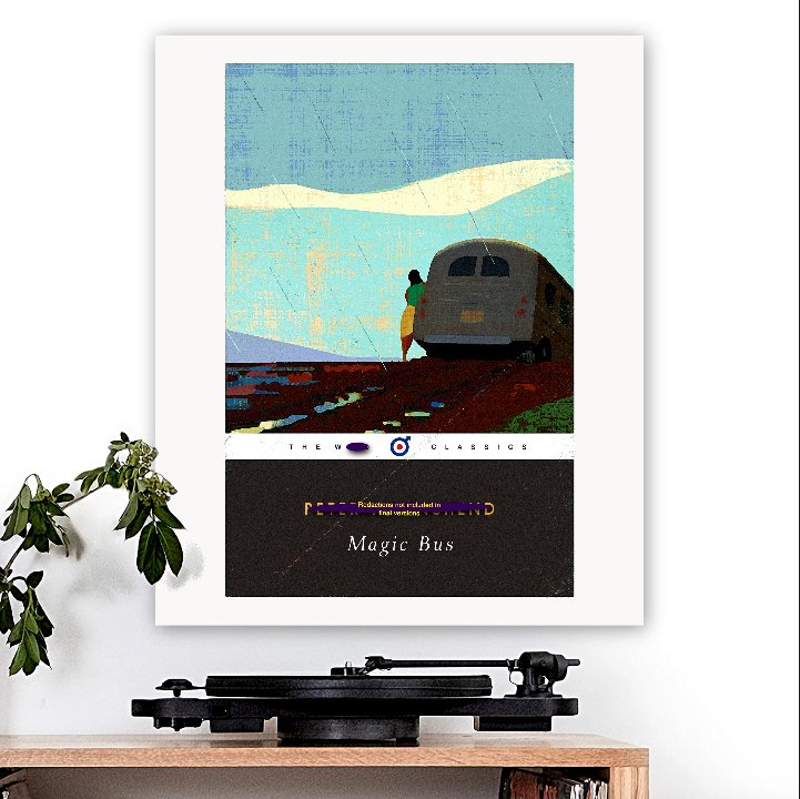 The Who-inspired 'Magic Bus' Art Print - RecombinantCulture