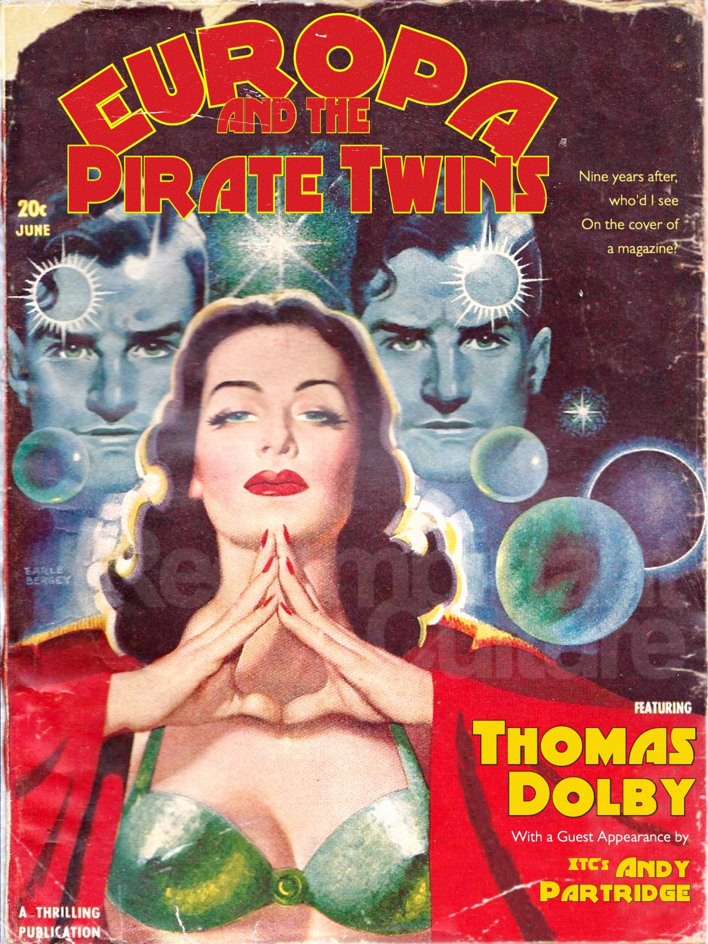 Thomas Dolby 'Europa and The Pirate Twins' Art Print - RecombinantCulture