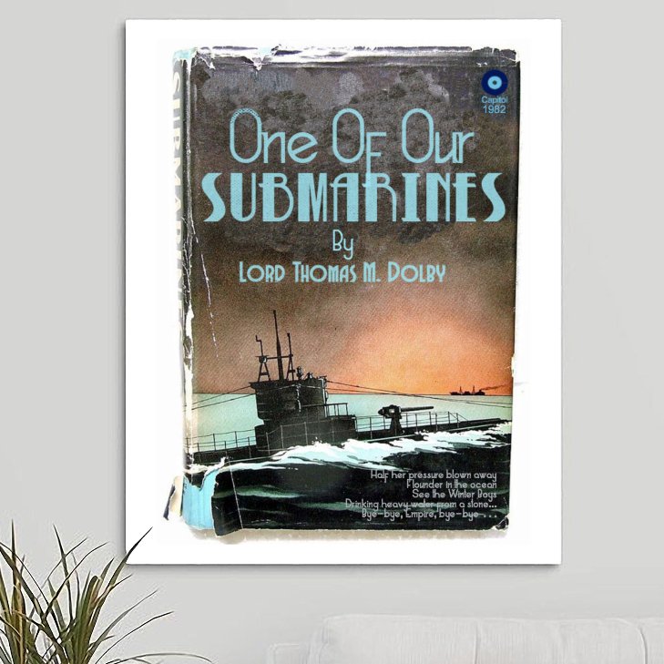 Thomas Dolby 'One Of Our Submarines' v2 Art Print - RecombinantCulture