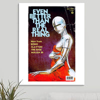 U2 'Even Better Than The Real Thing' Art Print - RecombinantCulture