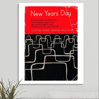 U2 'New Years Day' Art Print - RecombinantCulture