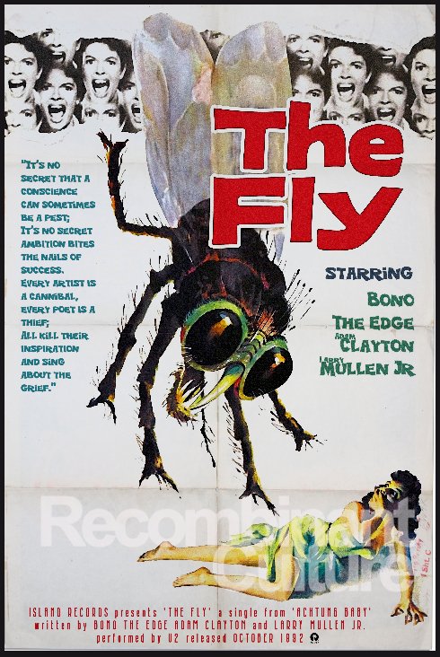 U2 'The Fly' Art Print - RecombinantCulture