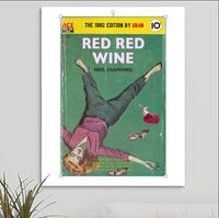 UB40 'Red Red Wine' Art Print - RecombinantCulture