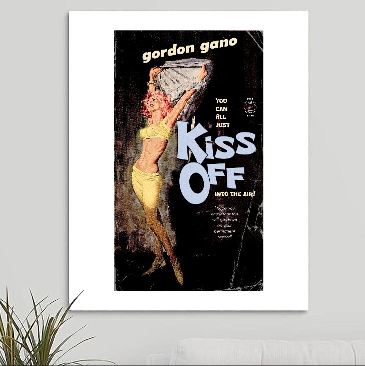 Violent Femmes 'Kiss Off' Art Print - RecombinantCulture