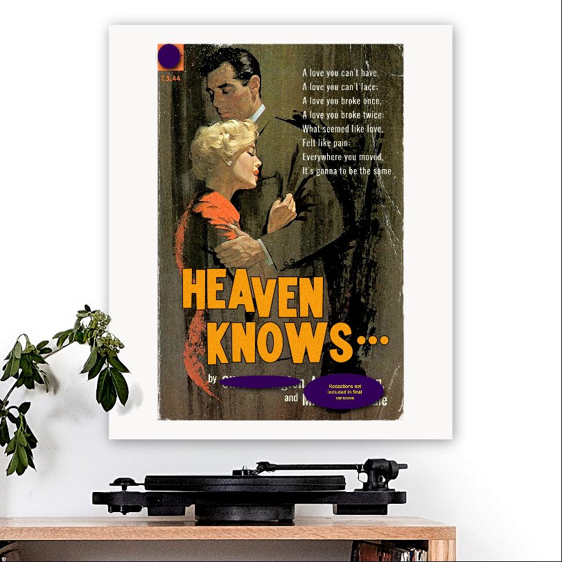 When In Rome - inspired 'Heaven Knows' Art Print - RecombinantCulture